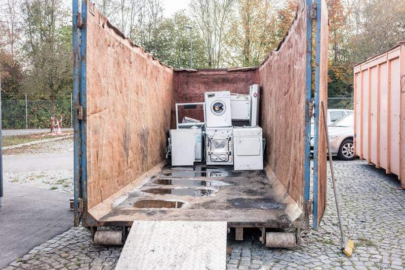 scrap container for recycling