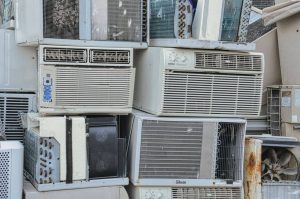 Scrap window AC units