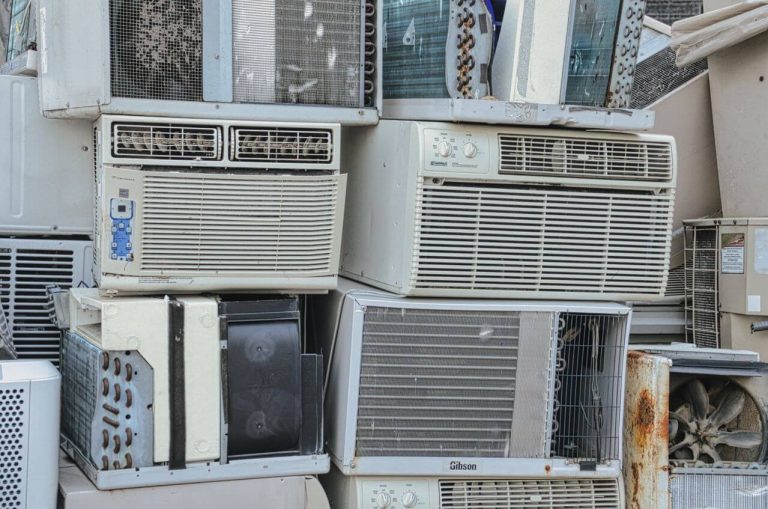 Scrap window AC units
