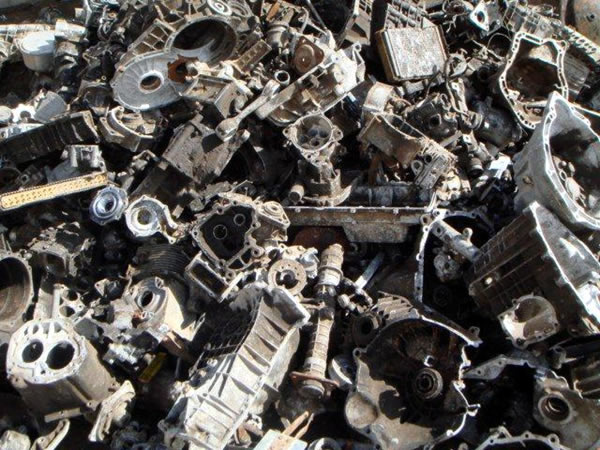 Aluminum casting scrap tense